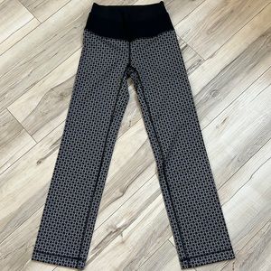Lululemon🍋 Vintage style - 27” inseam Black/Grey Legging